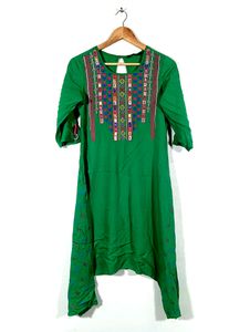 Dark Green Kurta