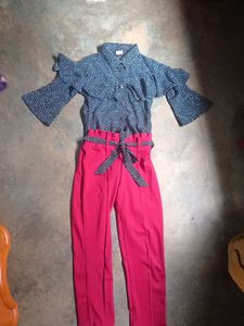 Cute Polka Dot Jumpsuit
