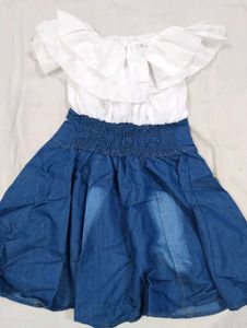 Cute Girls Denim dress