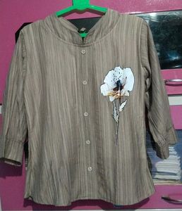 Floral Print Top - Size XL