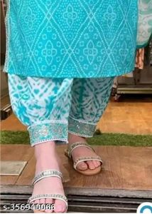 Women Kurti Salwar Dupatta Set Xxl Size