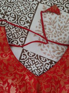 Bright Red Blouse 36+38
