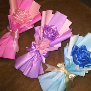 Handmade Ribbon Rose Bouquet 🌹
