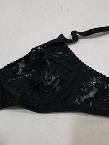 Black Lace Bra