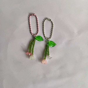 Cute Flower Keychain
