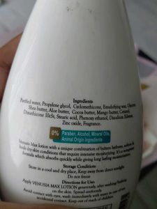 Venusia Max Lotion- 500g. New, sealed.