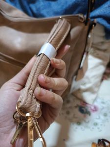 Taupe Hobo Bag