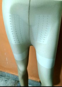 High Waist Long Stockings Black And Skin Colour
