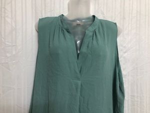 Loft Sleeveless Sea Green Top