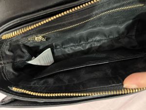 Van Heusen Black Croc Embossed Bag