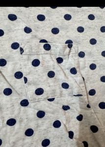 Polka Dot Crop Top