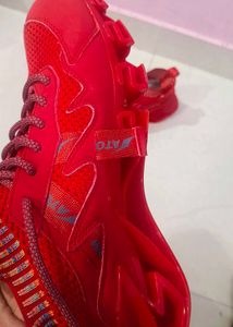 Men Sneakers Shoes Red Spring Edge Atom