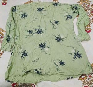 Floral Print Crop Top