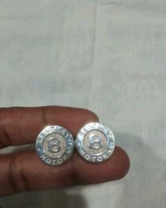 SILVER Bentley Motor Cap &#39;B&#39; Original Cufflink