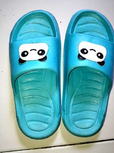 Cute Blue Panda Slides