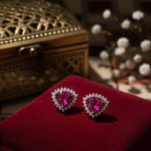 royal pink Stud Earrings
