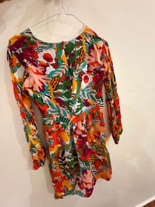 The Dry StatePrinted Fit &amp; Flare Dress From Ajio