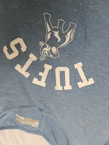 Ice Blue Assymetric T Shirt