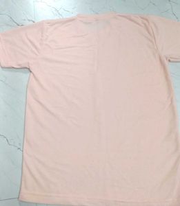 Peach Basic Tee