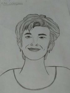 Handmade Sketch Of BTS