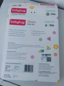 Silicone baby bib