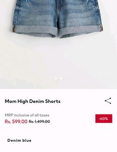 H&amp;M High Denim Shorts ❗PRICE DROP❗