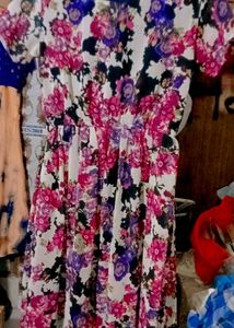 Floral Print Dress 50% Off