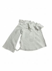 Elegant White Off-Shoulder Top