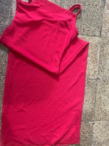 Red Slip Dress