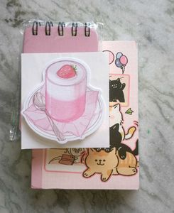 Pink Theme Stationery Combo 💗🧁🌸