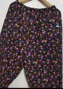 Multi Floral Print Winter Lower Pyjama  32 Waist