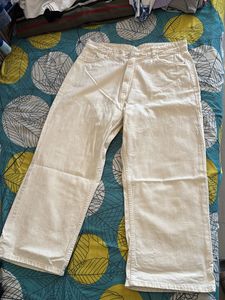 Cream Colour Jean