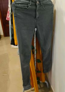 Grey Skinny Fit Jeans