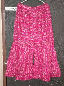 Pink Printed Kurta Set