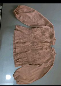 Peach Cute Top