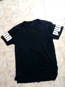 Puma Black Logo T-Shirt
