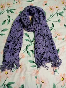 Voilet Printed Scarf