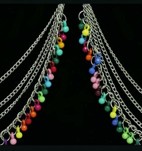 Silver Tone Indian Jewelry Set