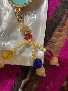 Decorative saree pin