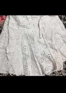 White Mini Skirt