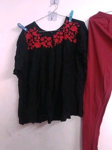 top,legging,used once