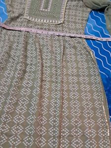 Combo Of Kurti  Legging  N Dupatta