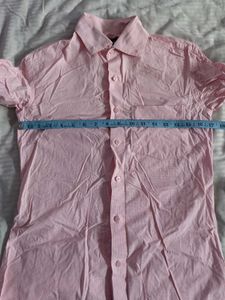 Pink Striped Shirt