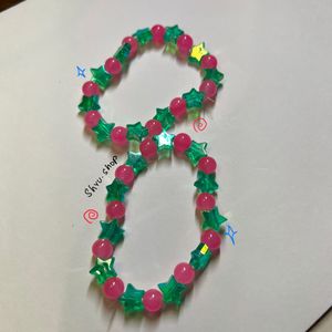 Cute Star Bead Bracelet Handmade