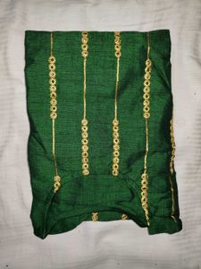 Elegant Green Dress Material