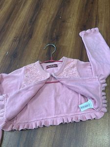 Front open crop jacket