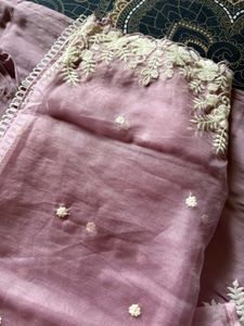 Elegant Embroidered Kurta 3 Piece Set