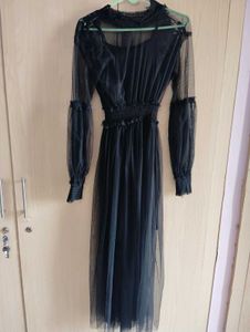 NET PARTY DRESS
