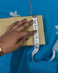 Gold Shimmer Clutch