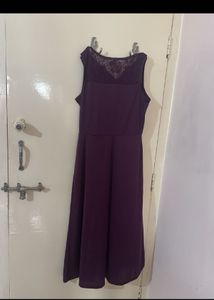 Purple Midi Dress